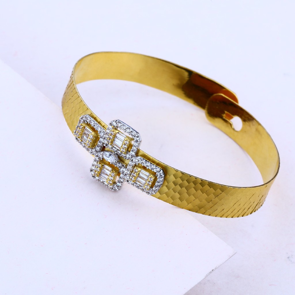 Italian Gold Ladies Kada-LIB02
