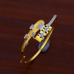Ladies Gold Kada Bracelet-LKB65