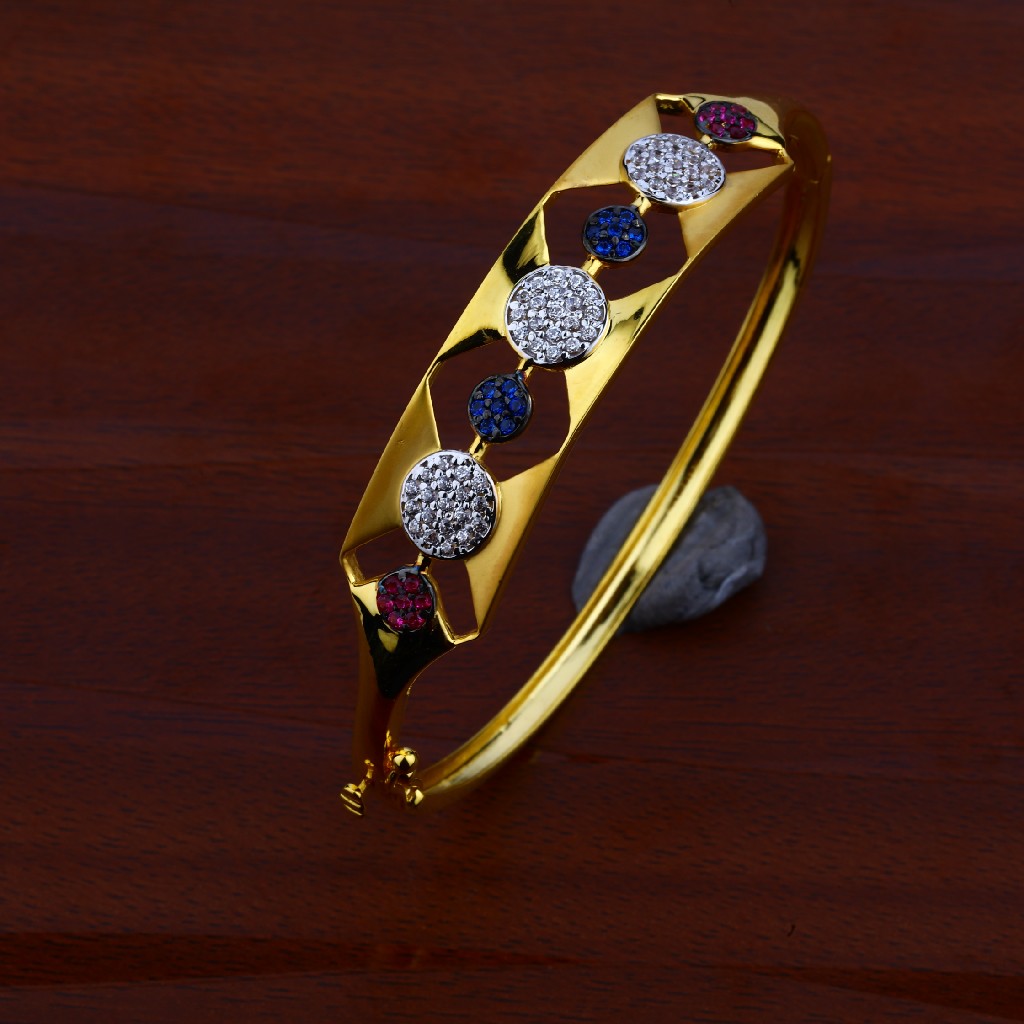 Ladies Gold Kada Bracelet-LKB62