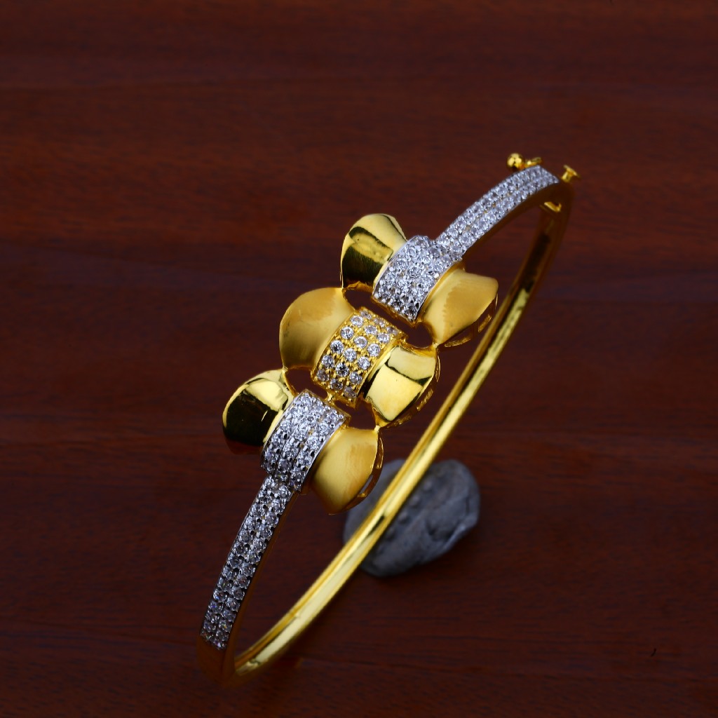 Ladies Gold Kada-LKB56