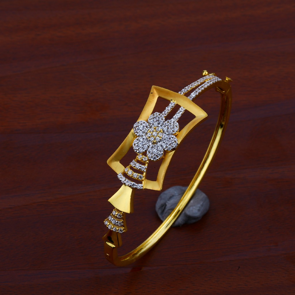 Ladies Fancy Gold Kada-LKB47