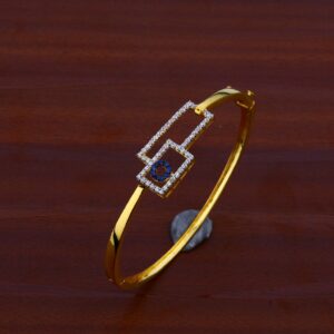 Ladies Fancy 22K Gold Kada-LKB39