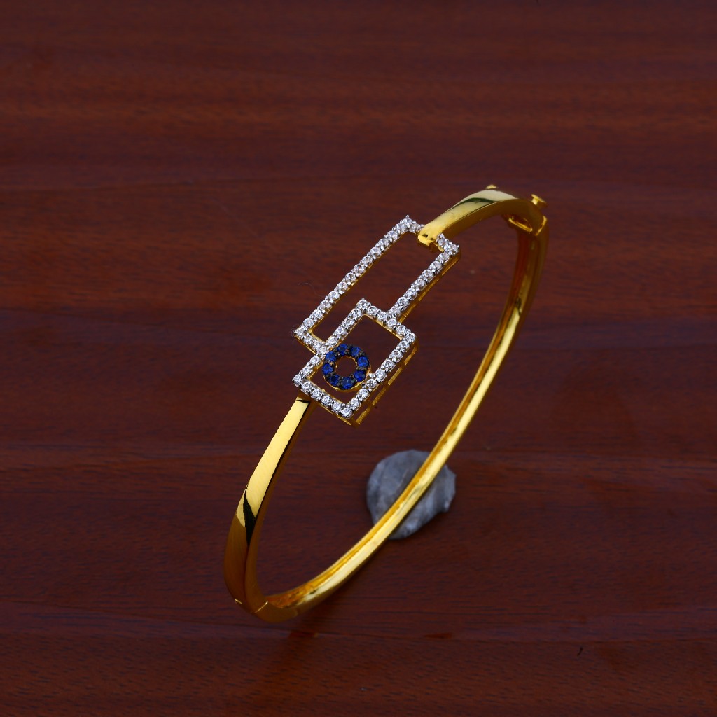 Ladies Fancy 22K Gold Kada-LKB39