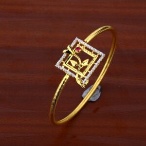 Ladies Gold Kada-LKB36
