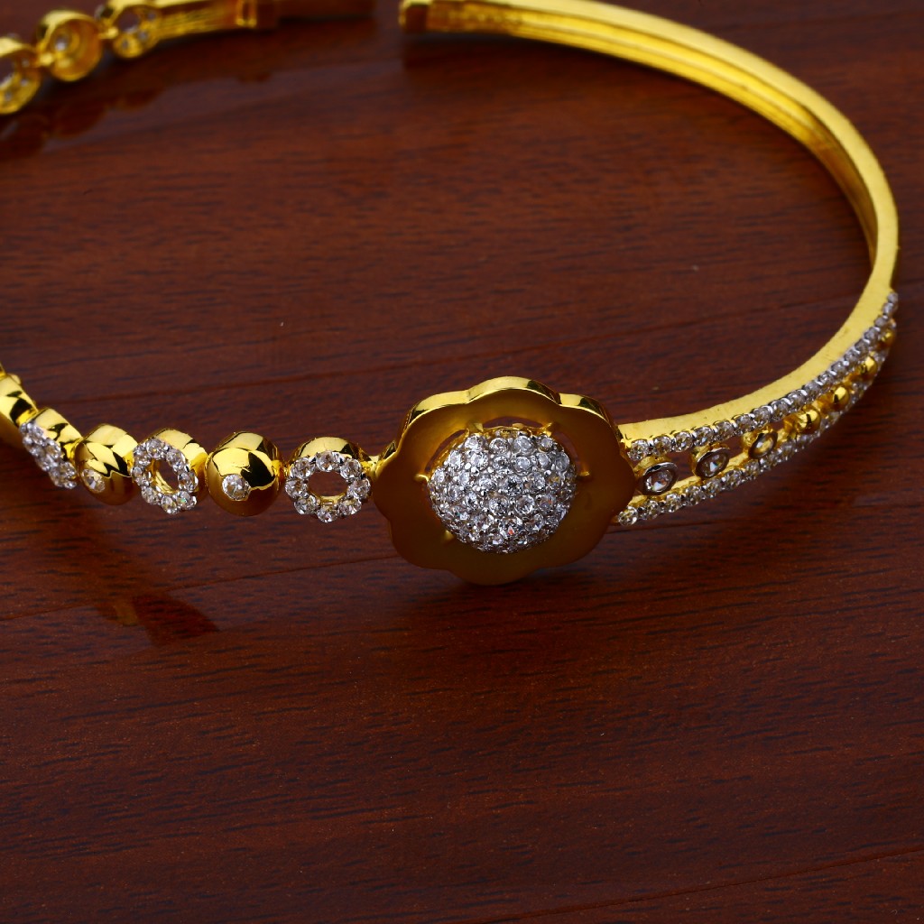 Ladies 18K Cz Bracelet-LKB26 - Image 3