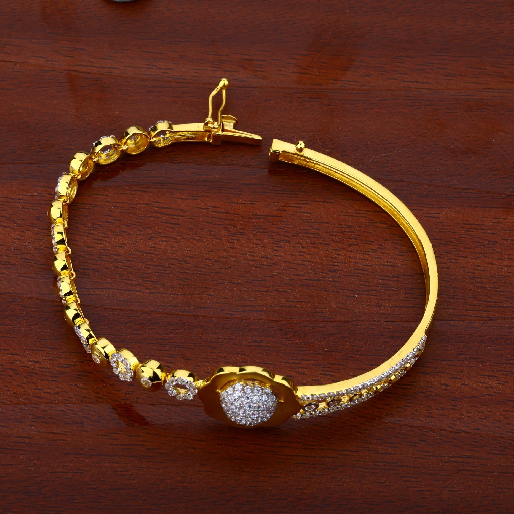 Ladies 18K Cz Bracelet-LKB26 - Image 2