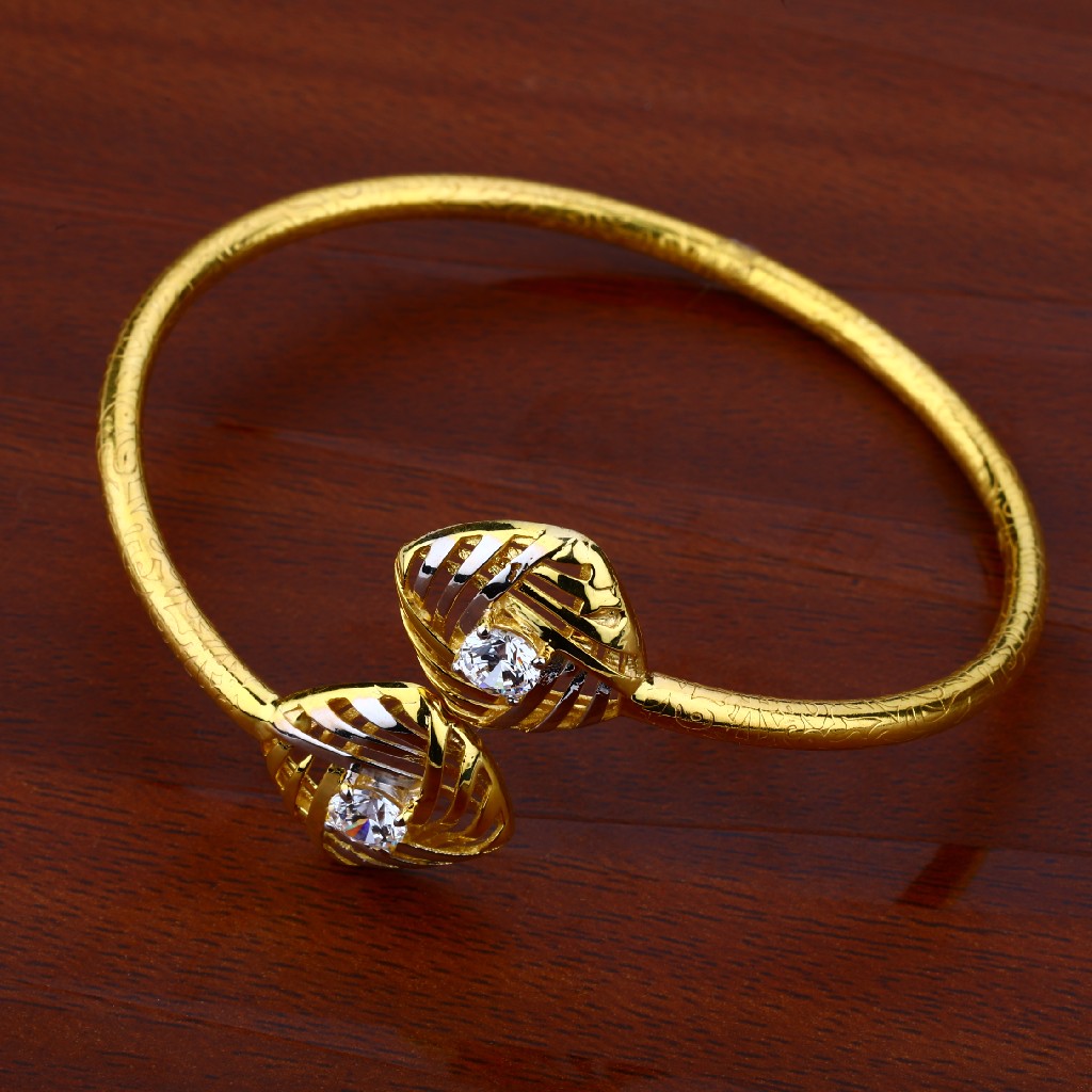 Ladies Gold Kada-LKB24 - Image 2