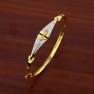 18K Gold Ladies Kada-LKB17