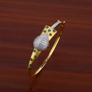 Ladies Gold Cz Kada-LKB05