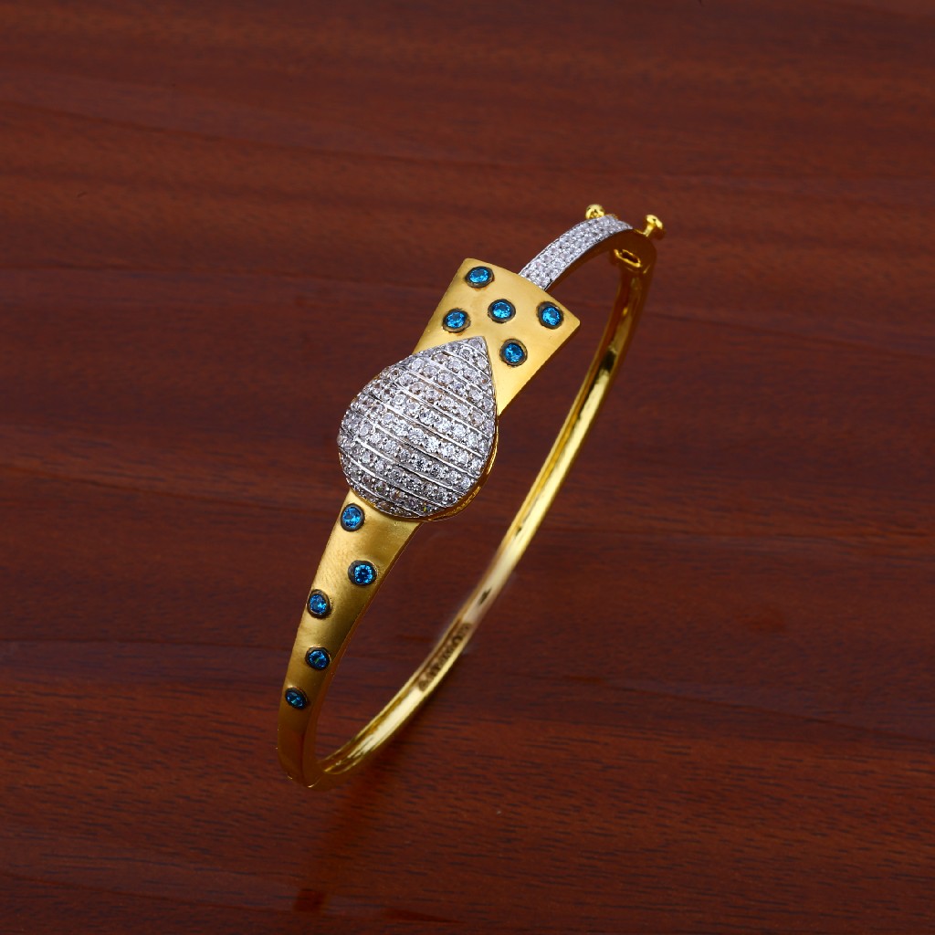 Ladies Gold Cz Kada-LKB05