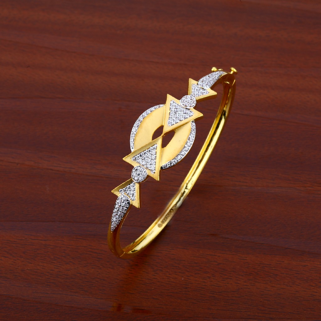 Ladies Gold 18K Kada-LKB02