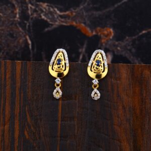 Ladies Gold Earrings-LFE107