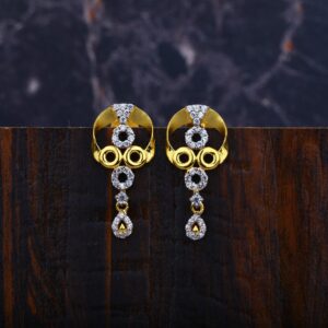 22K Gold Earrings-LFE79