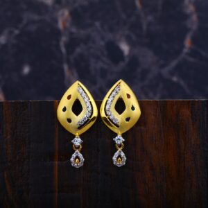 Ladies Gold Earrings-LFE60