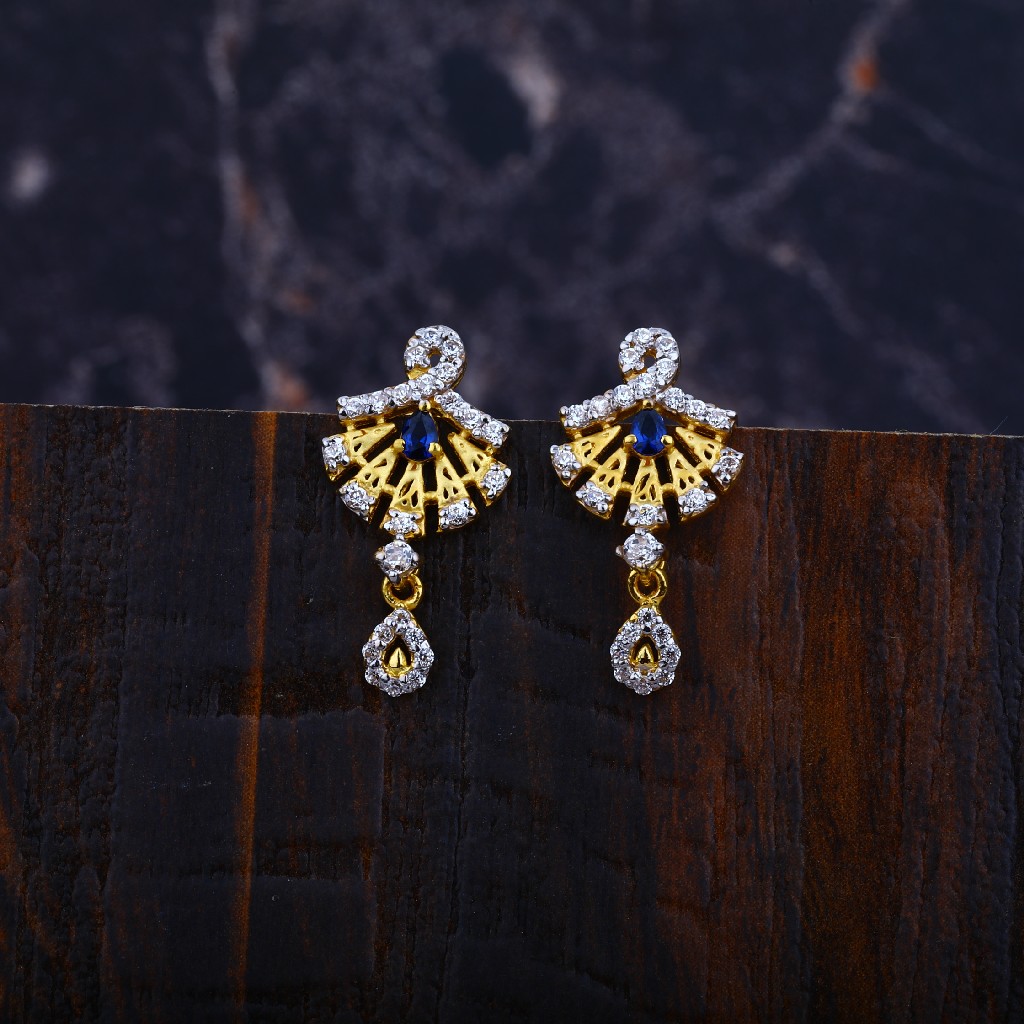 Ladies Cz Earrings-LFE52