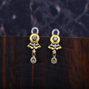 Gold Earrings-LFE35