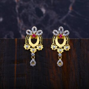Fancy Gold 916 Earrings-LFE27