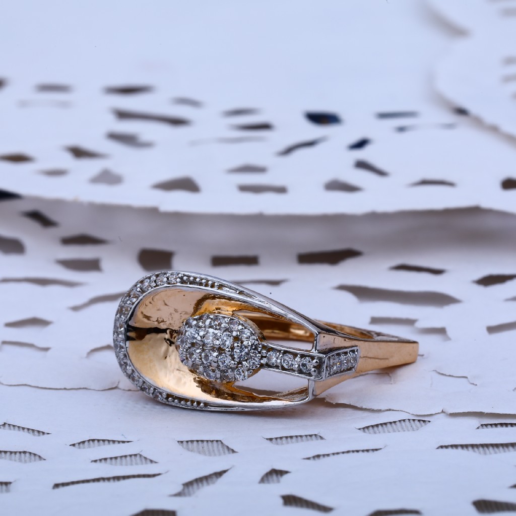 Ladies Rose Gold Ring-RLR48
