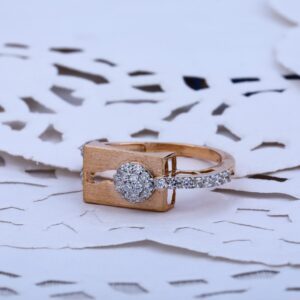 Rose Gold Ladies Ring-RLR46