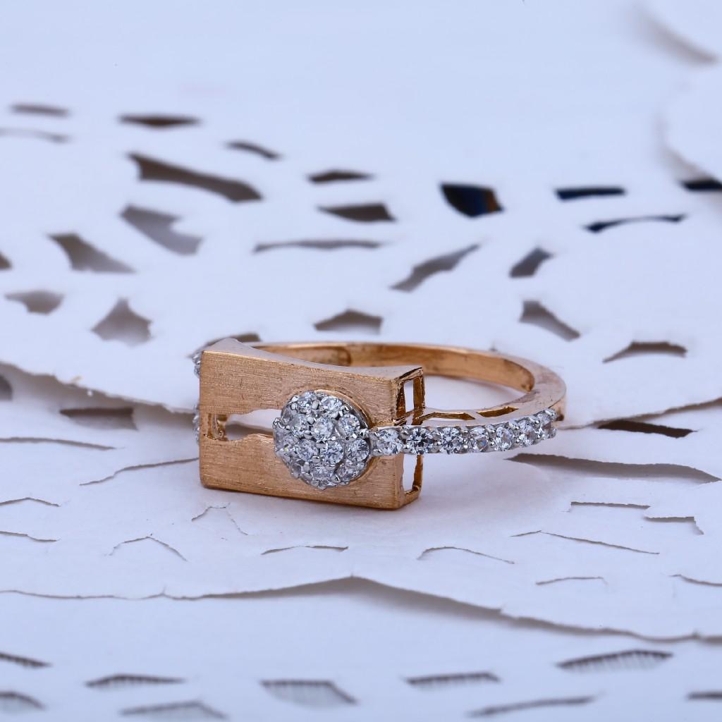 Rose Gold Ladies Ring-RLR46