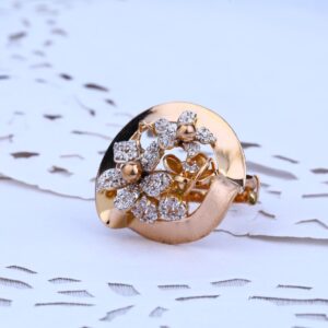 Rose Gold Ladies Ring-RLR42