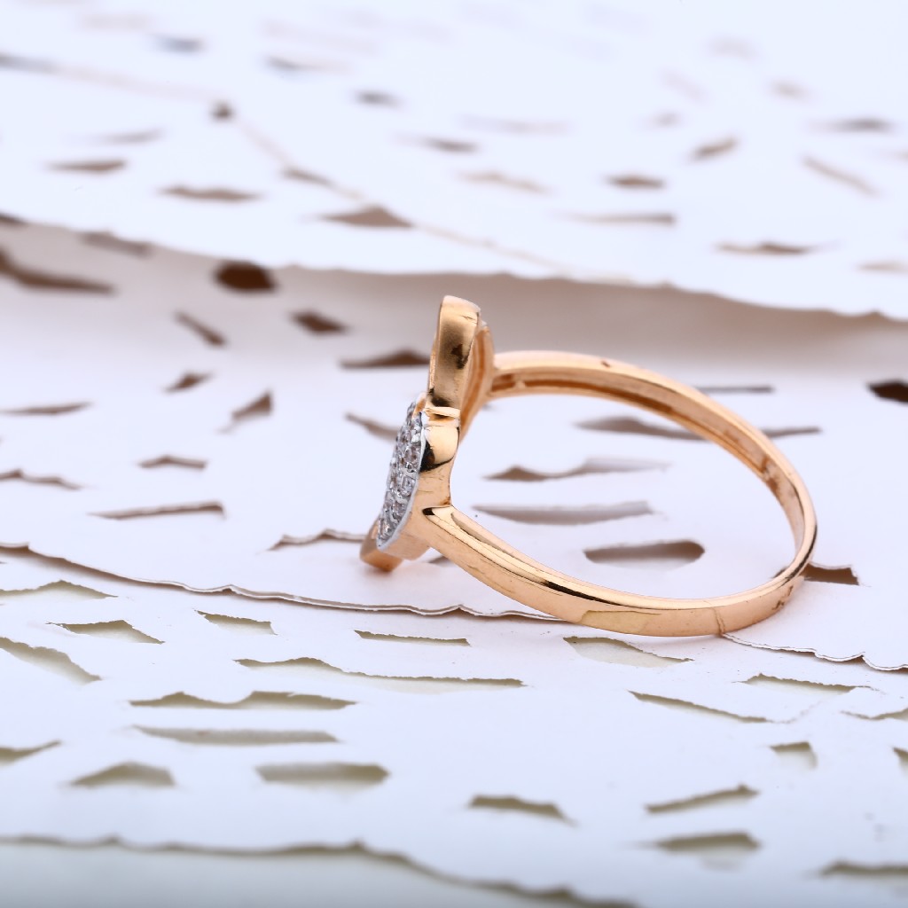 Ladies Rose Gold Ring-RLR02 - Image 3