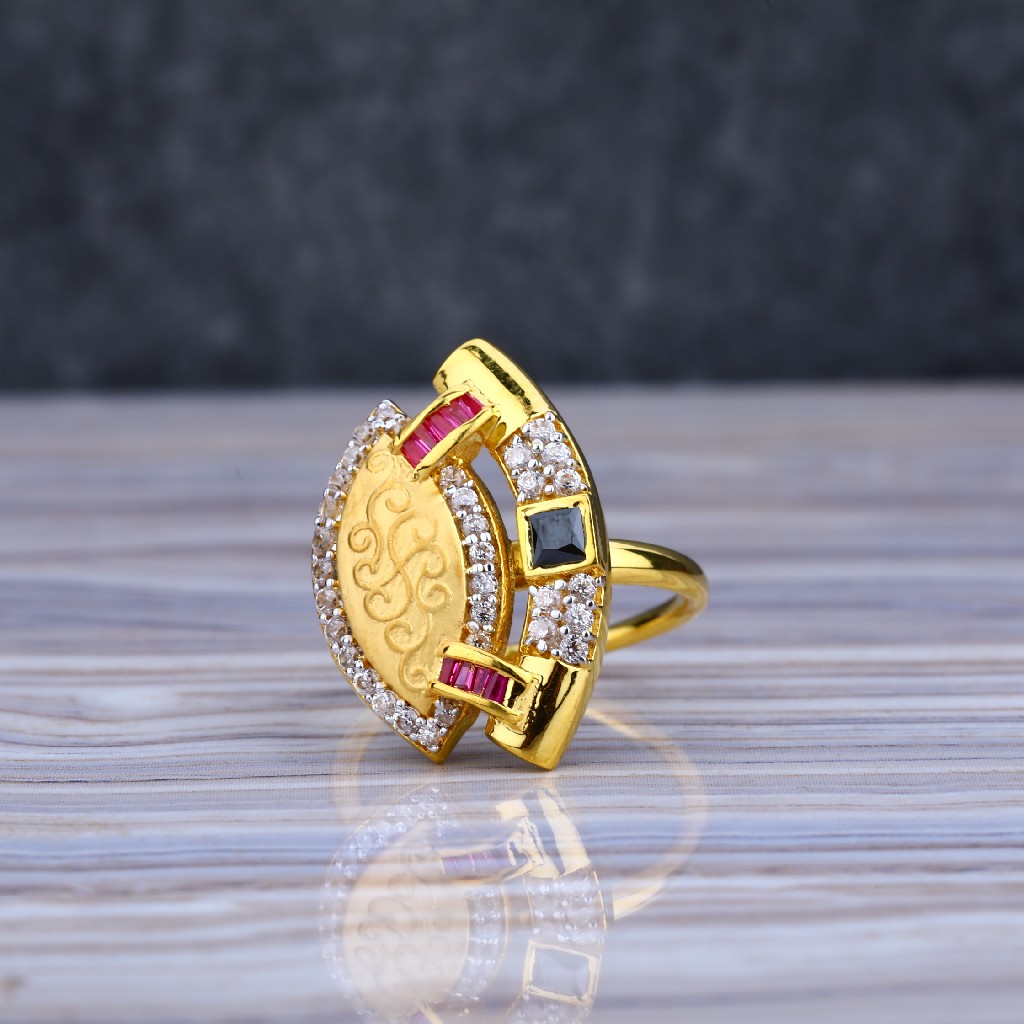 Ladies 22K Gold Ring-LLR47