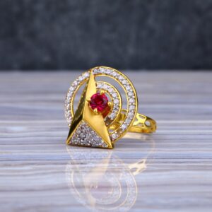 Ladies Gold Ring-LLR46