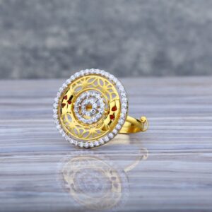 Ladies 22K Gold Ring-LLR09
