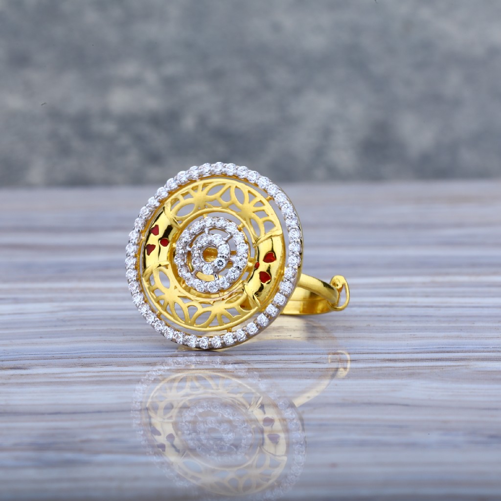 Ladies 22K Gold Ring-LLR09