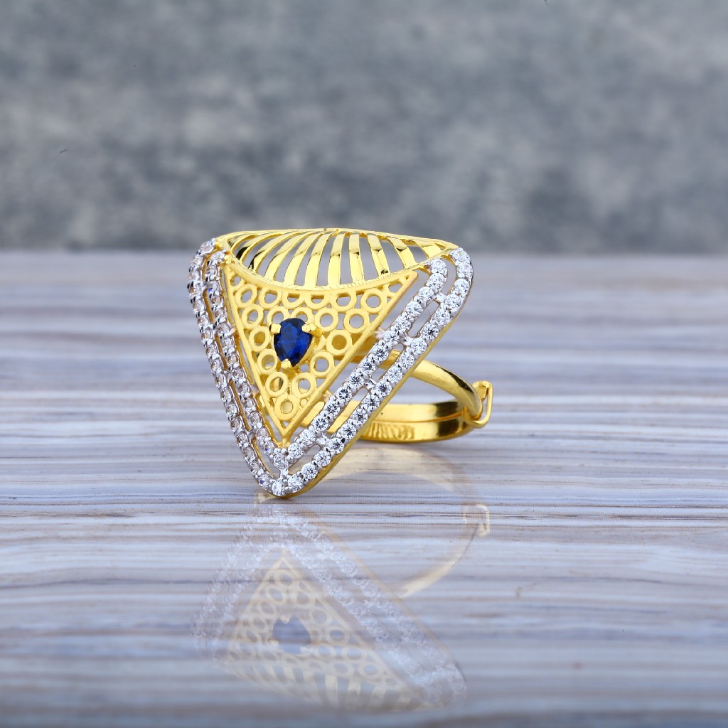 Ladies 916 Gold Ring-LLR06