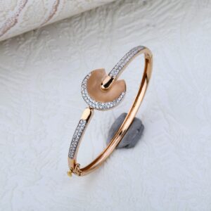 Ladies Rose Gold Bracelet-RLKB57
