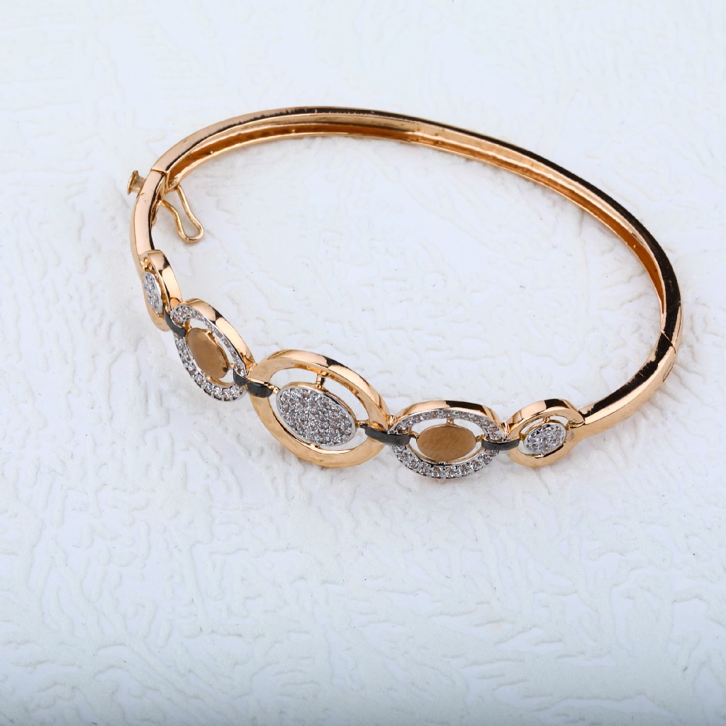 Rose Gold 18K Ladies Bracelet-RLKB44 - Image 2