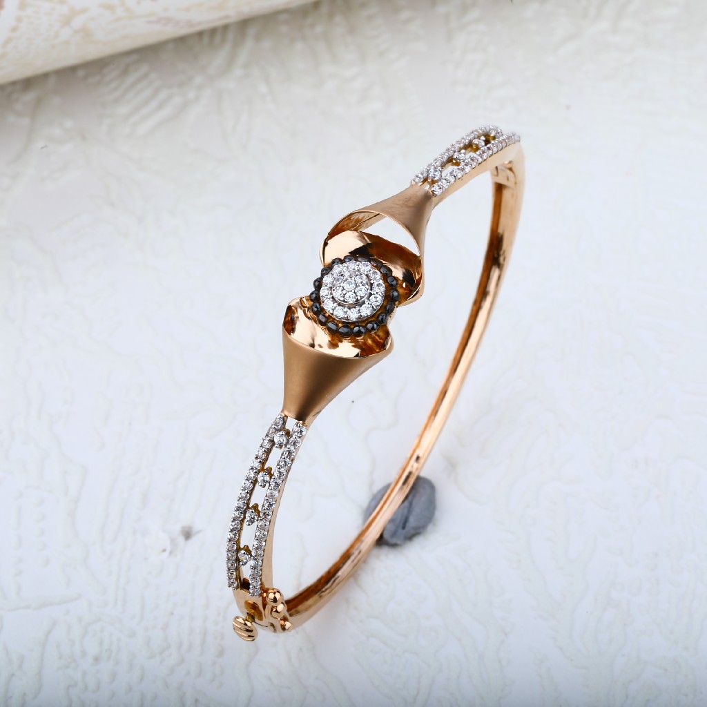 Rose Gold Ladies 18K Bracelet-RLKB37