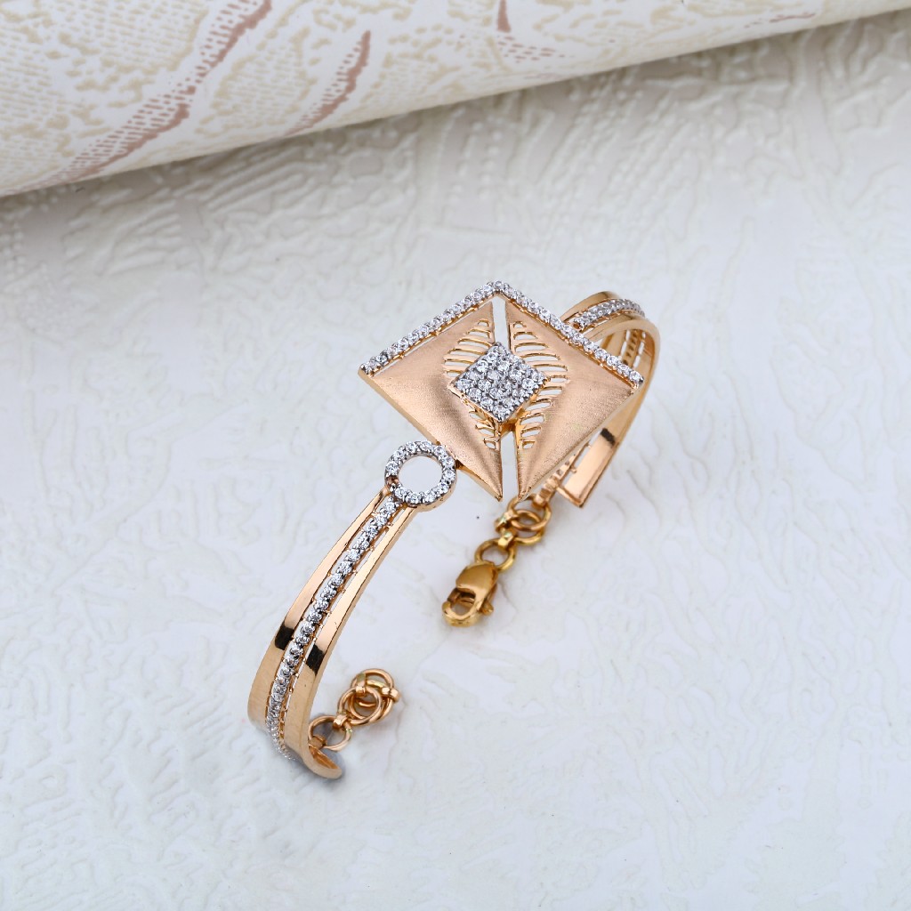 Rose Gold 18K Daily Wear Ladies Kada-RLKB20