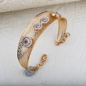 Rose Gold Ladies Kada-RLKB09