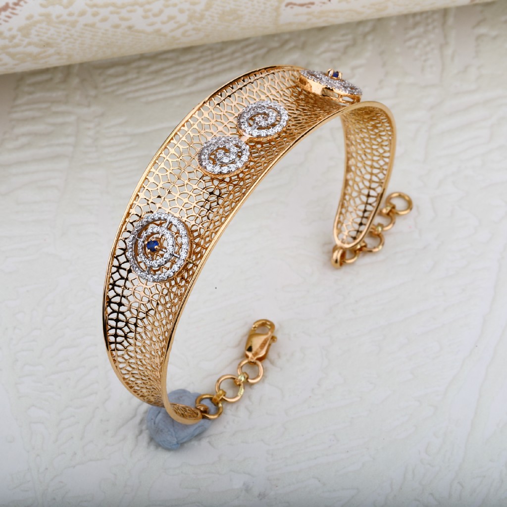 Rose Gold Ladies Kada-RLKB09