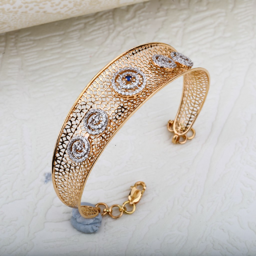 Ladies Rose Gold 18K Kada-RLKB04