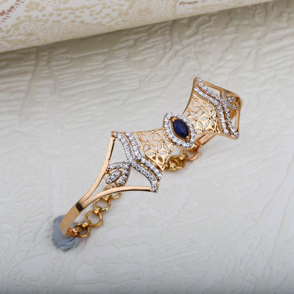 Rose Gold 18K Ladies Kada-RLKB03