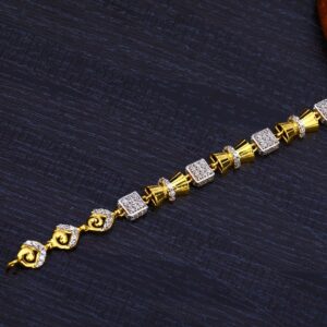 Ladies 916 Fancy Daily Wear Gold Bracelet-LB173