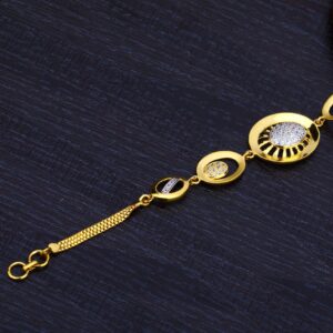 Ladies Gold Cz Diamond 916 Bracelet-LB171