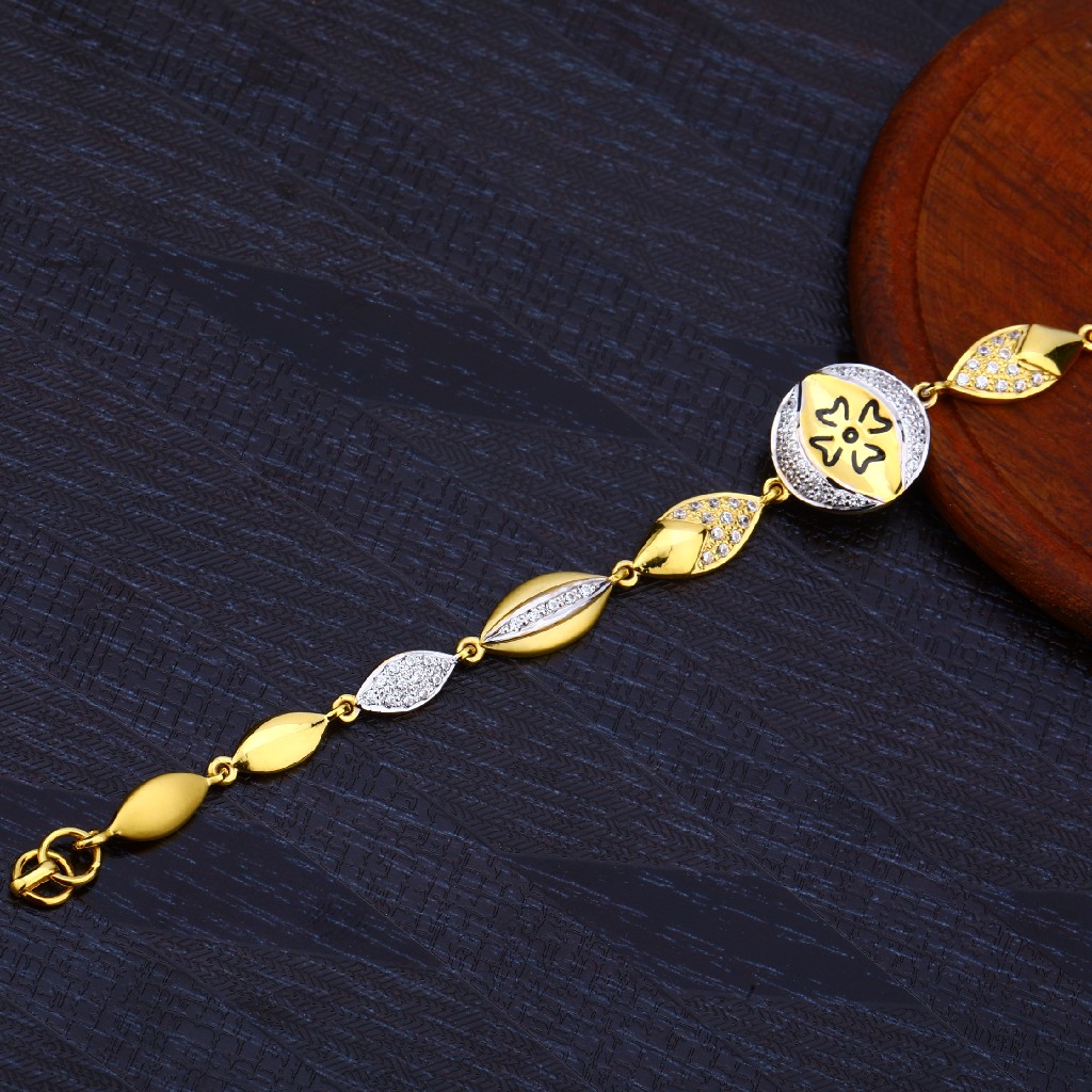 916 Ladies Gold Bracelet-LB147