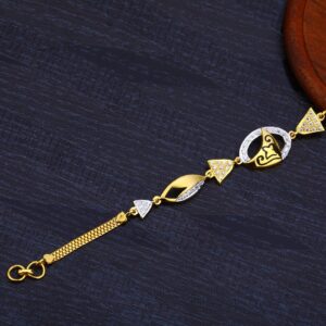 916 Gold Ladies Bracelet-LB144