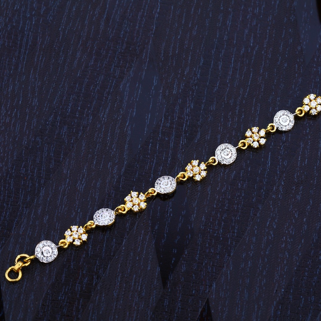 Ladies Casting Gold 916 Bracelet-LB125