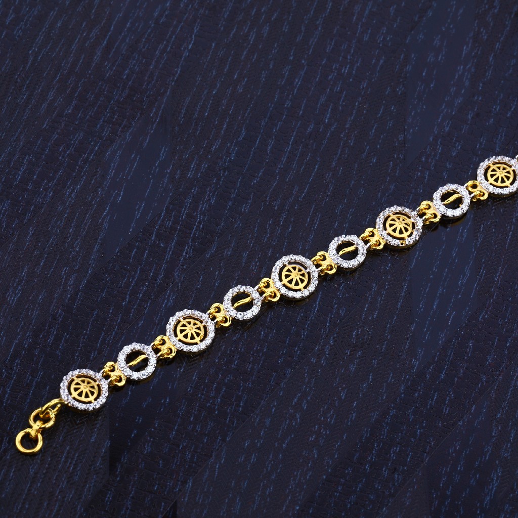 22K Gold Ladies Bracelet-LB116
