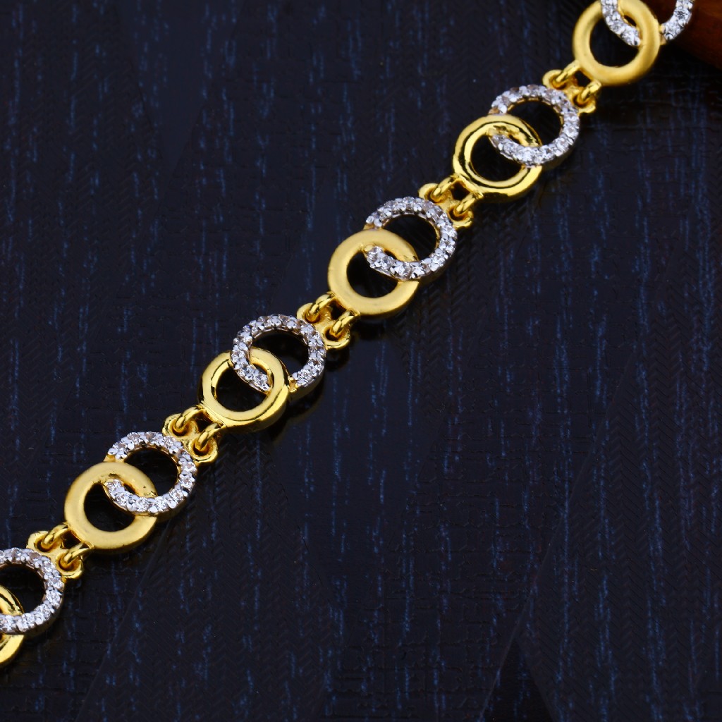 Ladies Gold Casting Bracelet-LB106 - Image 3