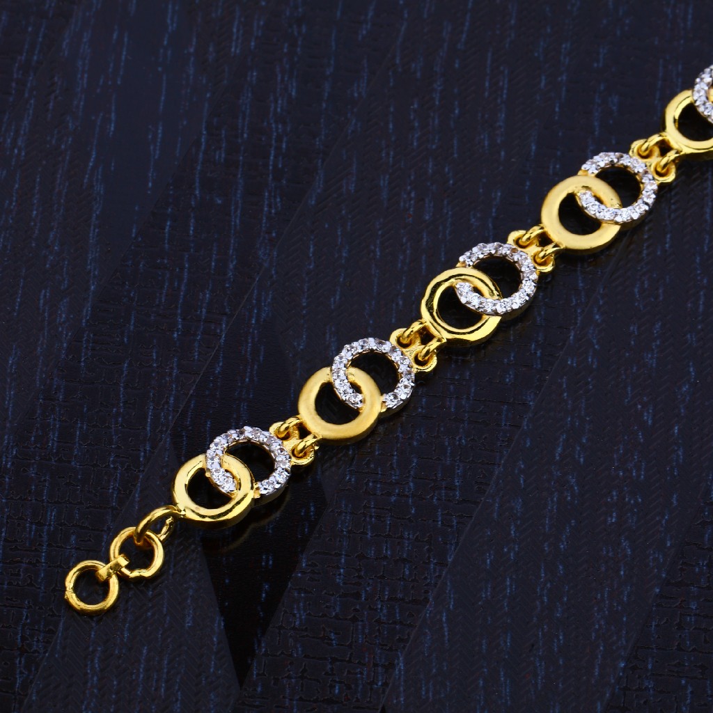 Ladies Gold Casting Bracelet-LB106 - Image 2