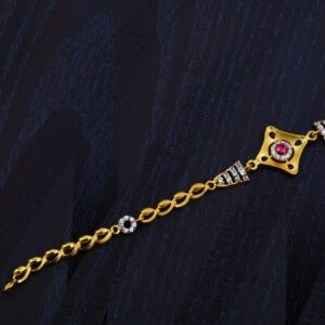 916 Gold Daily Wear Ladies Bracelet-LB77