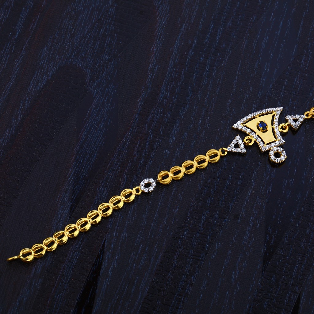 Ladies 916 Gold Bracelet-LB73