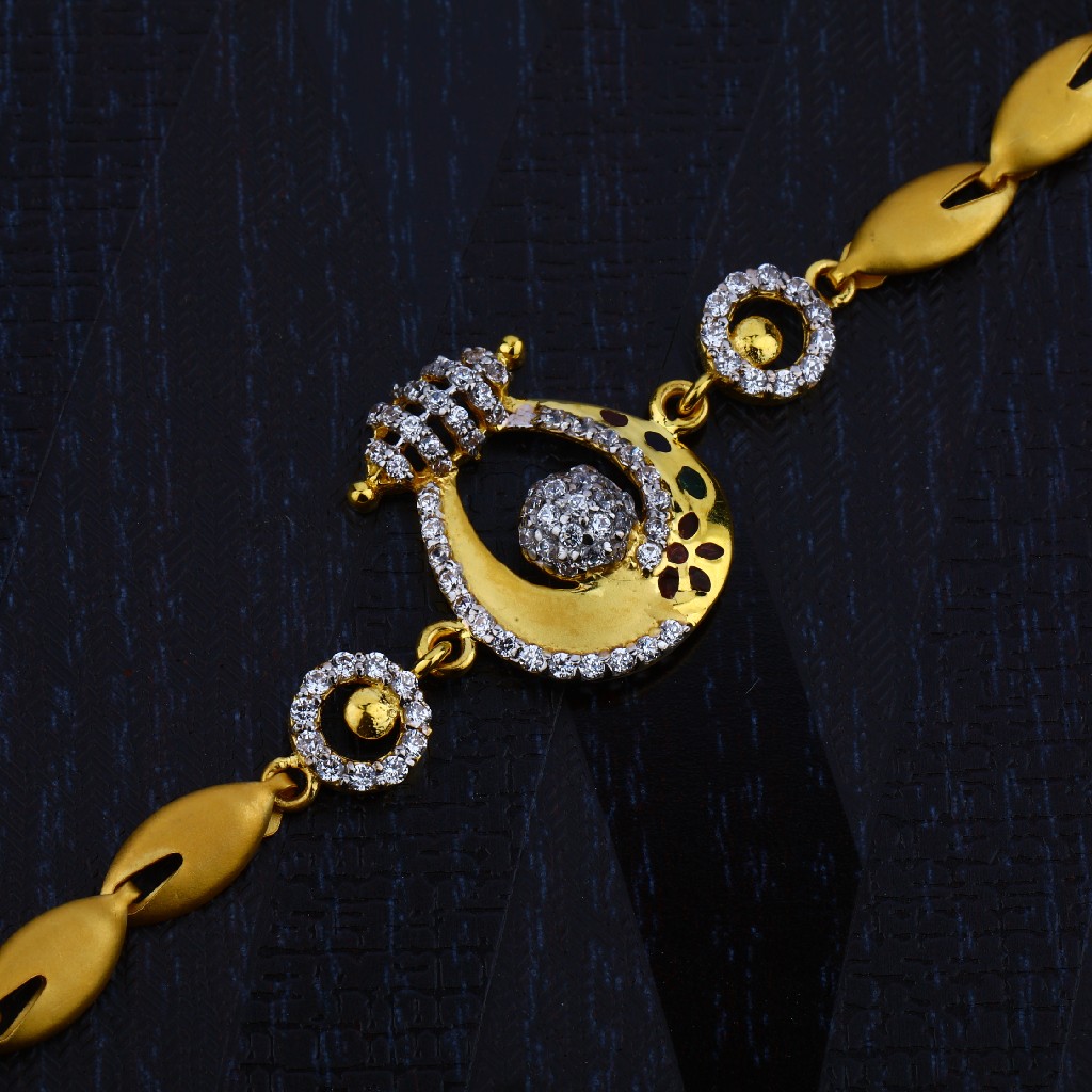 Ladies 916 Diamond Bracelet-LB69 - Image 3
